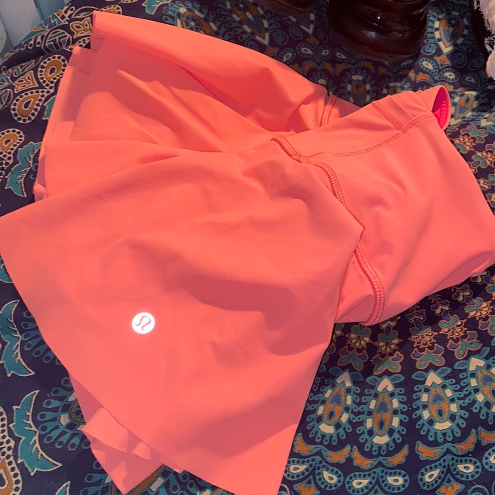 Lululemon Coral pink skirt💕